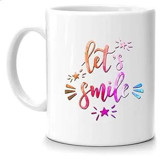 Fast Print Printed Mug, Smile - Multicolor