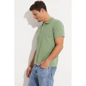 June Men's Basic Cotton Polo Neck Regular Fit T-Shirt