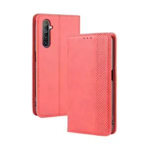 Case For OPPO Realme 6,Leather Wallet Flip Case