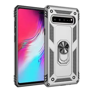 Samsung Galaxy S10 5G Version Case Bumper Phone Case Back Cover - Silver