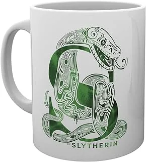 GB eye Harry Potter Slytherin Monogram Mug, Ceramic, Various, 15 x 10 x 9 cm