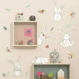 DIY Lovely Style Rabbit Wall Sticker