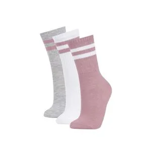 Defacto Girl High Cut Socks - 3 Pack