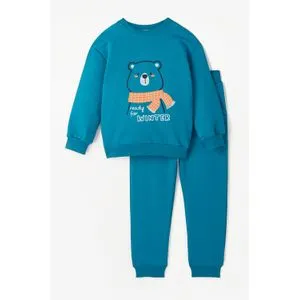 June Boy's Printed Tracksuit Set