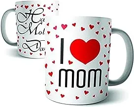 Mug Porcelain Mother's Day Gift - Love Mom Day