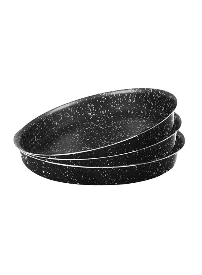 Grandi Cook Marble Pizza Tray Set Black