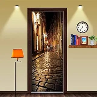 Personality 3d creative door sticker