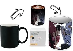 Risty Shop Anime Haikyuu (Style-Haikyuuu Hinata Shouyou 103) Gourmet Coffee Magic Mug Superhero Jujutsu Manga Anime Lovers Capacity 350 ml, dishwash, Microwave Safe, Must Buy, Birthday Gift.