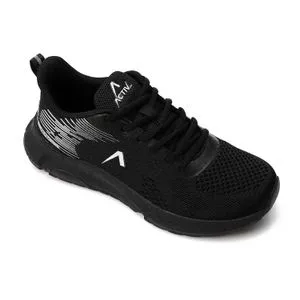 Activ Self Pattern Athletic Black And White Sneakers