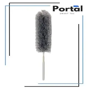 Feather Duster Microfiber, With Extendable Pole Bendable Static Duster