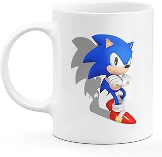 Shree Vardhman Trading Ceramic Coffee Mugs for Gift (Sonic Funny Kid Cartoon Character Cute, AA13598)