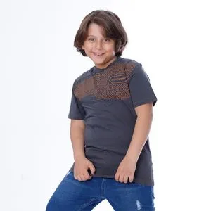 Bebo Boy's T-shirt_Dark Gray