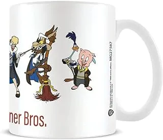 Pyramid International Looney Tunes Harry Potter Mug (100 Years of Warner Bros Design) 11oz Ceramic Coffee Mug and White Mug - Official Warner Bros & Harry Potter Merchandise