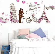 Paris Tower Love Bedroom Bedside Living Room Wall Decoration Wall Sticker-X