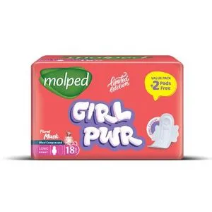 Molped Limited Edition (Floral Musk) - Value Pack - Long (18 Pads)