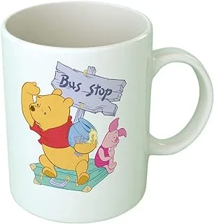 Fast-print Printed Mug Winnie The Pooh Searching - Multi Color