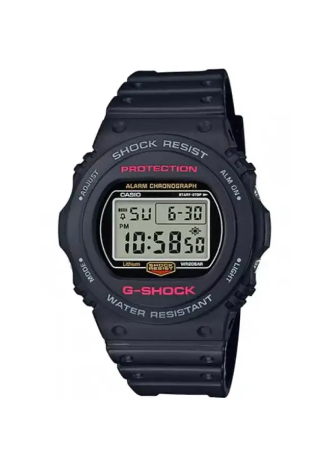 CASIO Resin Digital Wrist Watch DW-5750E-1DR