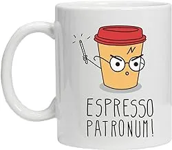 Mug with Saying | Espresso Patronum | Magic Potion Coffee Mug | Wizard Coffee Cup | Farewell Gift Colleagues