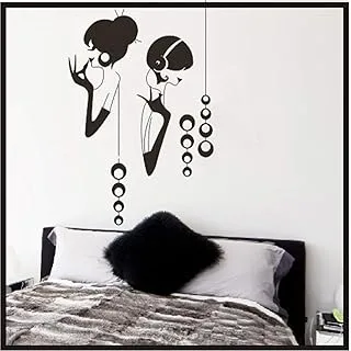 Makeup Girls Wall Sticker, 2724692715926