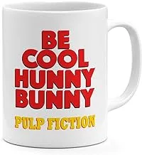 Be Cool Pulp Fiction 11oz Coffee Mug Movie Quote 11oz Ceramic Novelty Mug