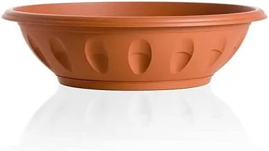 Bama ALBA bowl Ø 20 with saucer 30720 TERRACOTTA