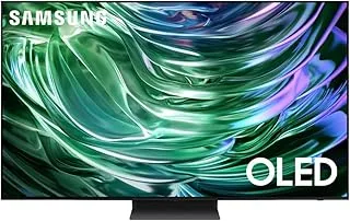 تلفزيون سامسونج 55 بوصة QD-OLED ذكي 4K - معالج Neural HDR Quantum 4K - أسود جرافيت - QA55S90DAUXEG [موديل 2024]