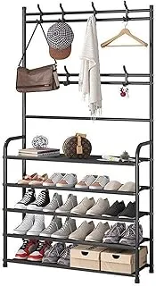 Ast & 5 Door Metal Hanger Organizer, Multicolor, 80x26x168in