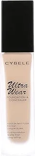 Cybele Outwear Long Lasting Foundation and Cocealer, 02 Nude