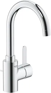 GROHE 32830 EurosmartCosmo Nickel Glass Basin Mixer, Silver