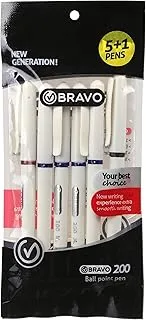 Bravo 200 Ballpoint Pen - 6 Pieces