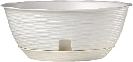 Bama bowl PAGLIA Ø30 with saucer 30702 WHITE CREAM