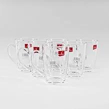 Blink Max B44 Pure Glass Tea and Nescafe Cups 6-Piece Set