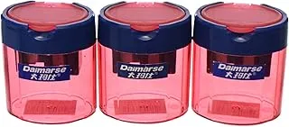 Daimarse DMS-151 High Quality Double Holes Pencil Sharpener Strong and durable for School, Office - Marron