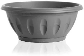 Bama ALBA bowl Ø 20 with saucer 31720 GREY