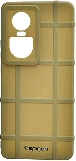 Pump High Quality Back Cover With Robust Protection Against Drops Impacts For Reno 10 - Olive