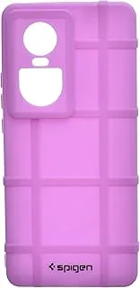 Pump High Quality Back Cover With Robust Protection Against Drops Impacts For Reno 10 - Purple