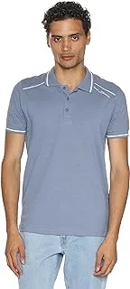 Hero Basic wear Hero Basic - Polo Shirt Printed Hero Basic-Baby Blue - S