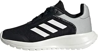 adidas Unisex Kid's Tensaur Run Sneaker, Core Black Core White Grey Two, 36 2/3 EU