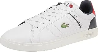 Lacoste mens Europa Pro Synthetic Tricolour Trainers Sneaker