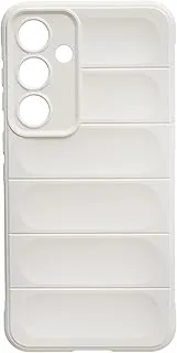 Boter High Quality 3D Silicone Back Cover With Robust Protection Against Drops Impacts For Samsung Galaxy S24 Plus - White