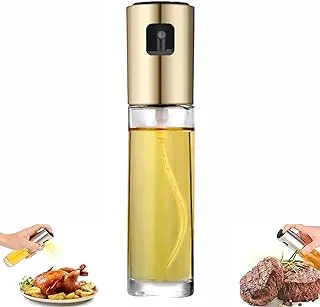 Biguy Bell Oil Spray Bottle for Air Fryers, Vegetable Oils, Vinegar, Small Size Kitchen Accessory for Baking, Salads, Grilling, Roasting