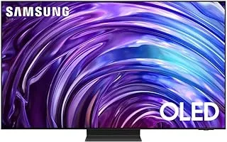 تلفزيون سامسونج الذكي 77 بوصة QD-OLED 4K - معالج Neural HDR Quantum 4K - أسود جرافيت - QA77S95DAUXEG [موديل 2024]