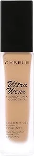 Cybele Outwear Long Lasting Foundation and Cocealer, 05 Toffee