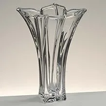 Bohemia Crystal Florale Vase, 28 cm Height