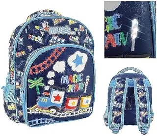 MUST Unisex Kid's Backpack, Multicoloured, Grande