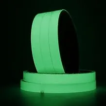 Light Your Way with Self Adhesive Glowing Phosphorous Tape - Glow in The Dark, 5 Meters Roll, 1 cm Wide, Perfect for Stair Exit Signs, Now at Al-Israa (5)