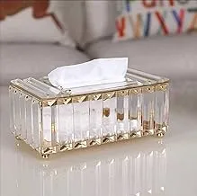 Crystal Tissue Box (Gold)