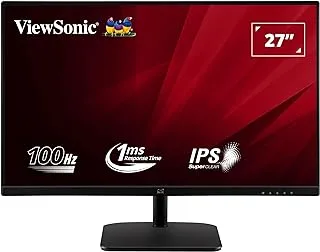 ViewSonic VA2732-H 27'' Full HD Monitor Thin Edges LED Monitor SuperClear IPS HDMI