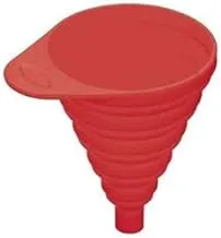 Silicone Funnel, Red