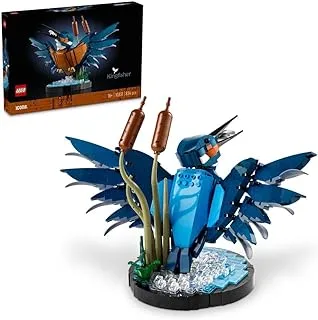 LEGO Icons Kingfisher Bird 10331 Building Blocks Toy Set; Creative Set for Adults (834 Pieces)